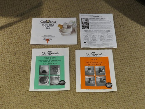 Lettiera cat genie - lettiera, manuali