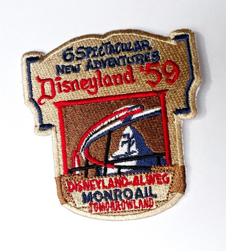 Disneyland monorotaia patch - disneyland,