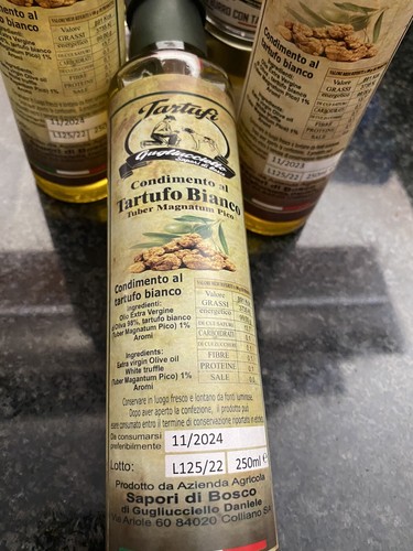 Olio tartufo bianco 250 ml - olio, al
