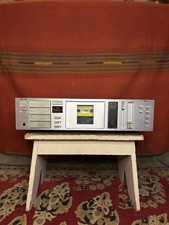 Nakamichi BX-150 Silver Vintage Cassette Deck Tape Machine Testata Funzionante Rara