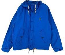 RALPH LAUREN Giacca Con Cappuccio Blu Taglia M