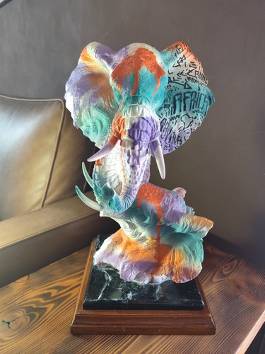 Scultura pop elefanti - pop,