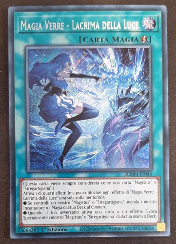 Magia verre lacrima della luce - della,