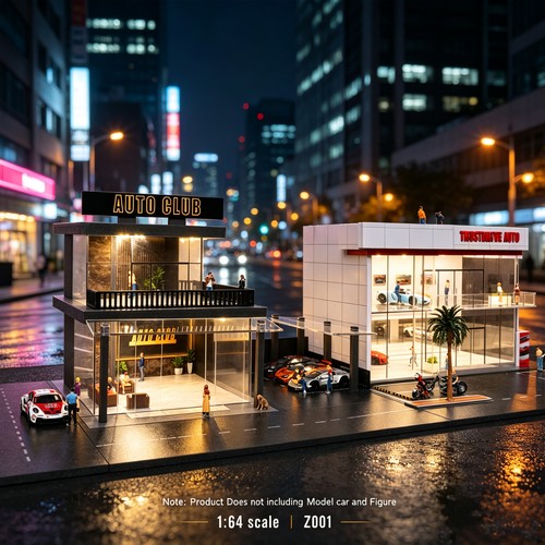 Diorama diecast car - diecast,