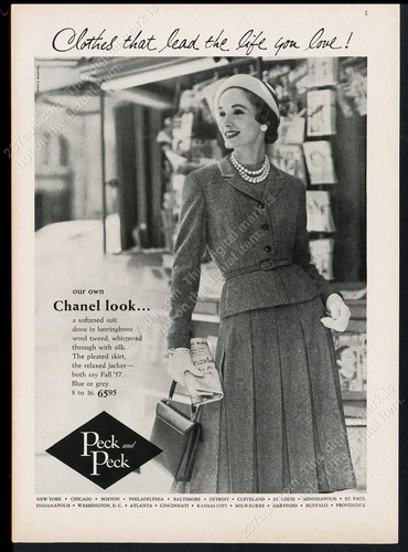 1957 chanel spina pesce - 1957,
