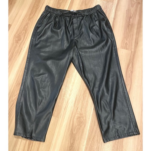 Zara pantalone donna ecopelle - pantalone,