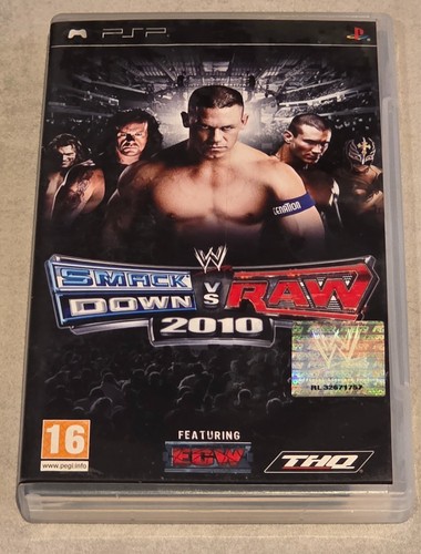 Wwe smackdown raw - 2010, psp