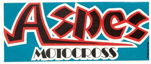 Adesivo aspes motocross - adesivo,