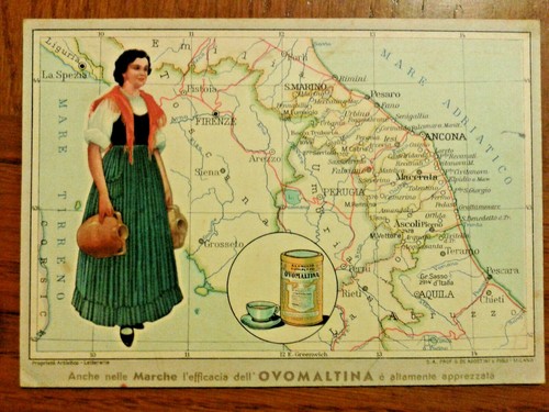 Cartolina pubblicitaria - cartolina,
