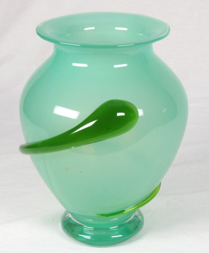 Vaso vetro art decò - in,