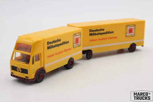 Herpa topsleeper box - mb,