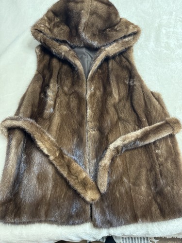 Gilet pelliccia visone - gilet,