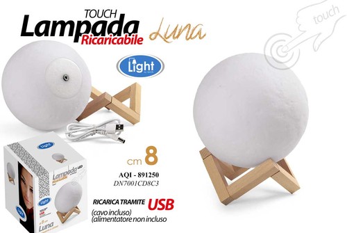 Lampada lumetto luna tavolo - lumetto,