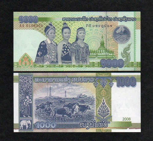 Laos 1000 kip - 2008, p-39