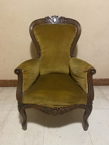 Poltrona vintage bergère in - poltrona,