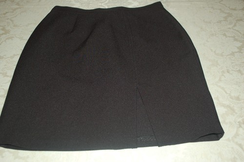 Gonna nero gabardine - gabardine, di
