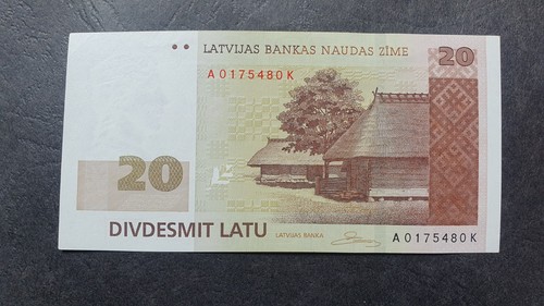 Latvia latu 2009 p - , p-55b