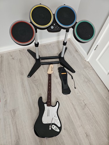 Rock band drum kit chitarra - rock,
