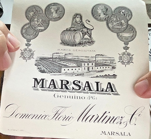 Etichette marsala vino - di,