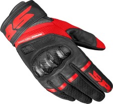 Guanti power carbon - carbon, rosso