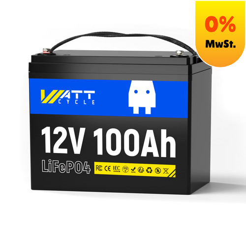 Wattcycle 12v 100ah lifepo4 - wattcycle,
