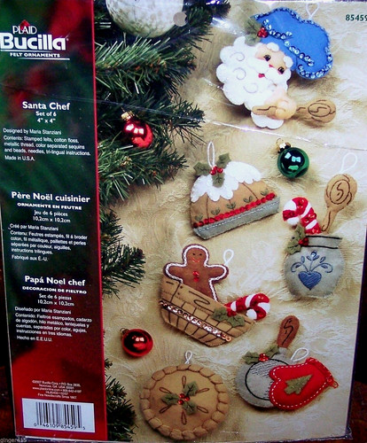 Bucilla santa chef kit - chef, di
