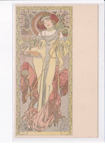 Mucha alphonse automne - mucha,
