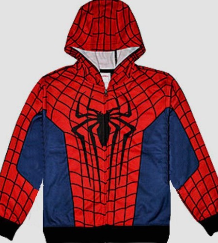 Costume spiderman zip felpa - costume,