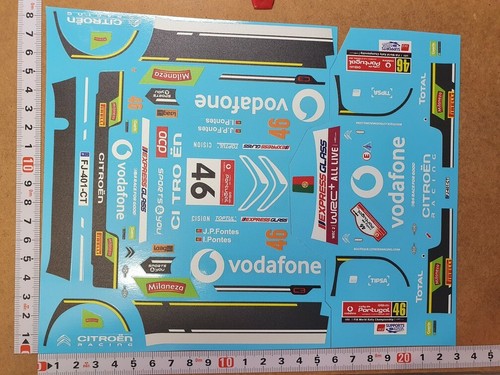 Decals citroën 46 - c3, #46