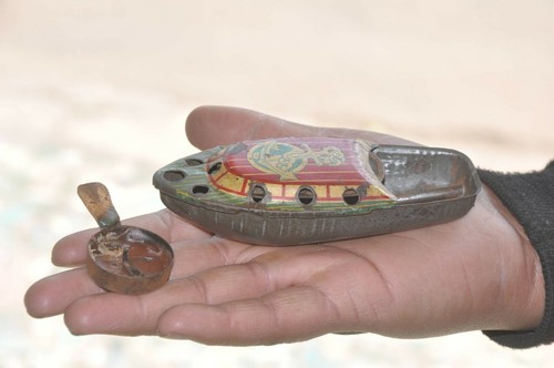 Vintage penny miniatura - vintage,