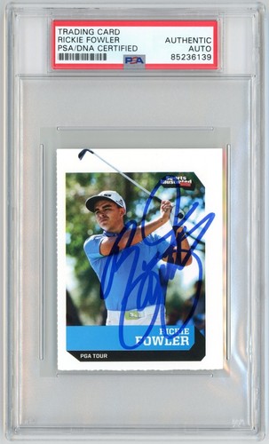 Rickie fowler firmato auto - rickie,