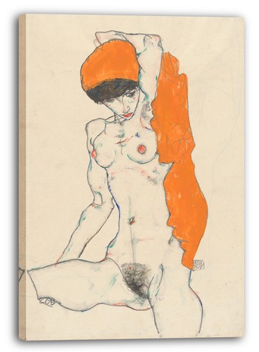 Tela cornice egon schiele - tela/cornice,