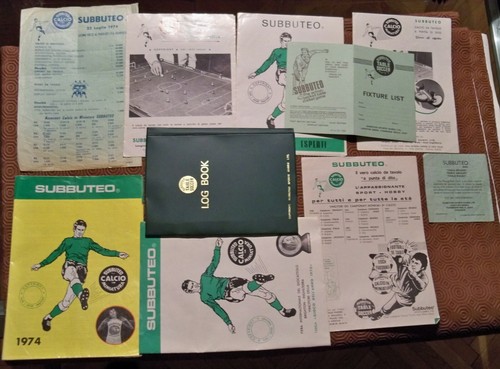 Subbuteo catalogues 1971 - subbuteo,