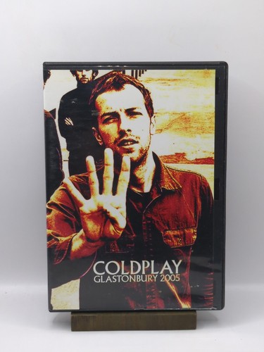 Coldplay glastonbury 2005 dvd - coldplay,