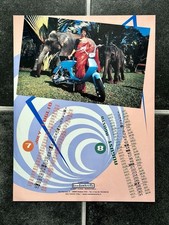 Poster calendario vintage