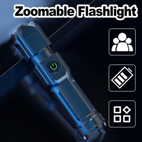 Torcia led zoomabile tattica - torcia,