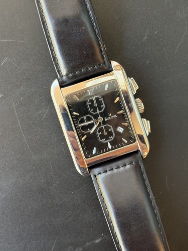 Bulova tank chronograph - bulova,