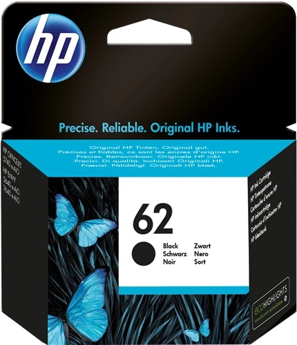 Originale cartuccia hp62 nero - originale,