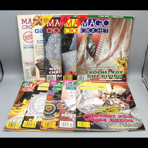 Magic crochet magazine lot - crochet, of