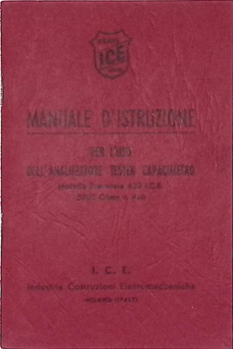 Manuale istruzione per uso - manuale, l'uso