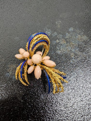 Spilla oro con - oro,