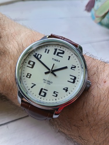 Timex indiglo easy read quartz - indiglo,
