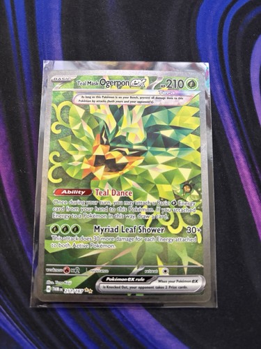 Pokémon tcg maschera teal - pokémon,