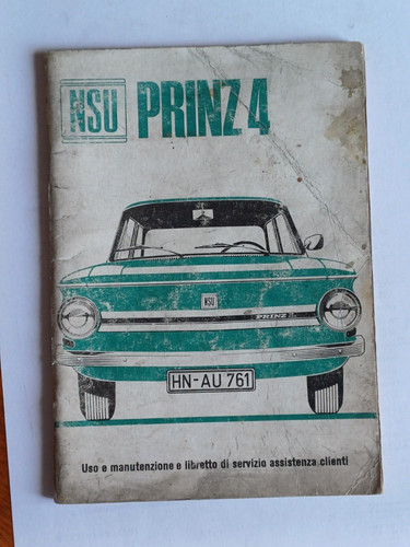 Libretto uso manutenzione - libretto,