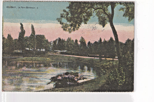 Cartolina roubaix parc - cartolina,