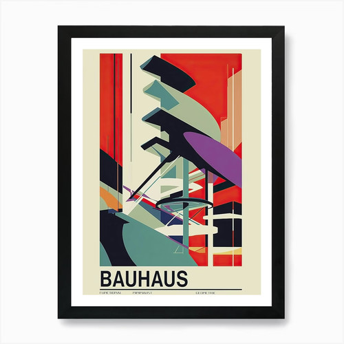 Quadro bauhaus stampa - bauhaus, 15