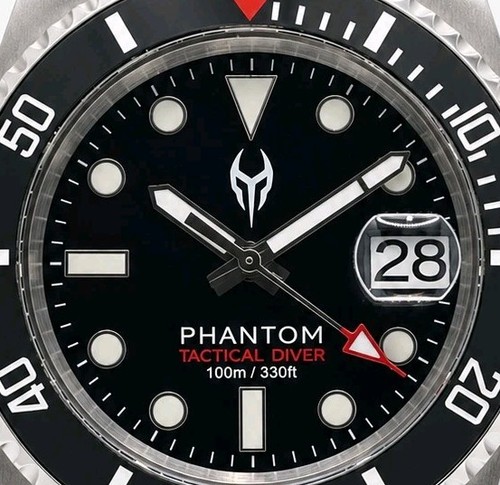 Orologio phantom shadow - orologio, diver