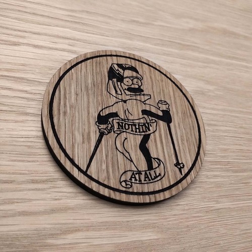Sottobicchiere legno taglio - legno,