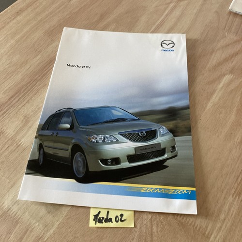 Mazda mpv 2004 prospetto - 2004,