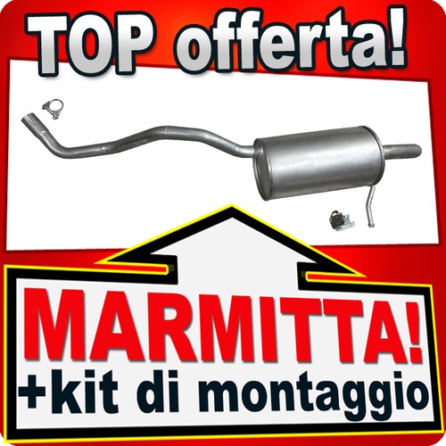 Silenziatore posteriore per - posteriore,